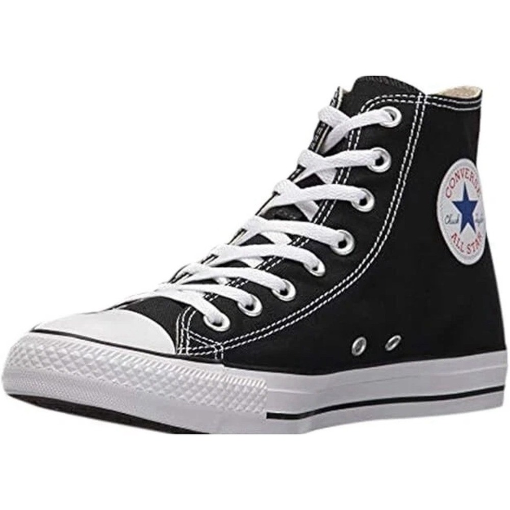 Converse All Star Chuck Taylor High Top Sneakers Black Size Men 7.5 Women's 9. 5